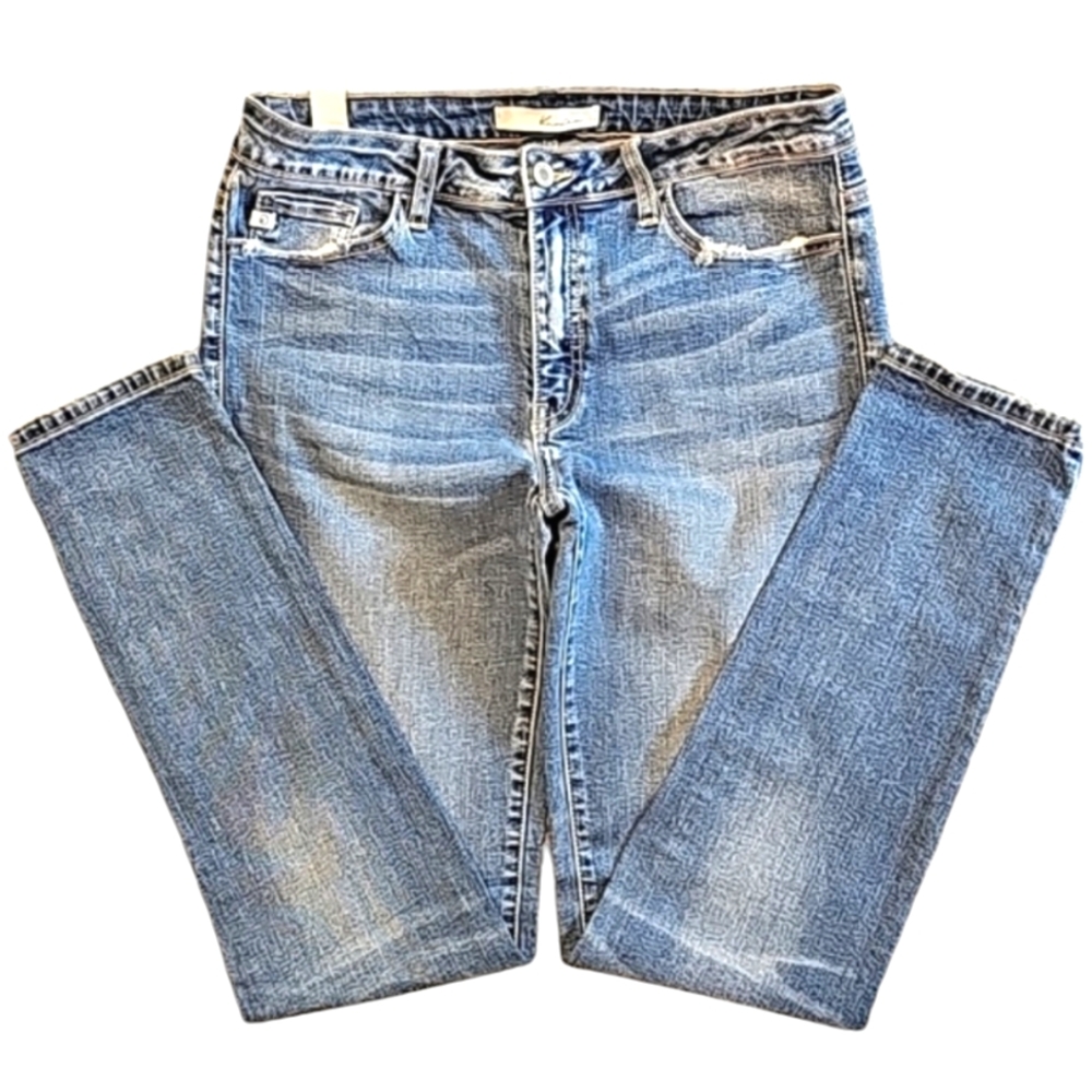 KanCan LA Slim-Fit Straight Jeans. Womens Size: Waist 11/29x31 Inseam.